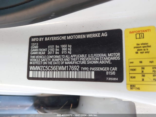 2014 MINI COUNTRYMAN WMWZC5C56EWM17692 Photo 8