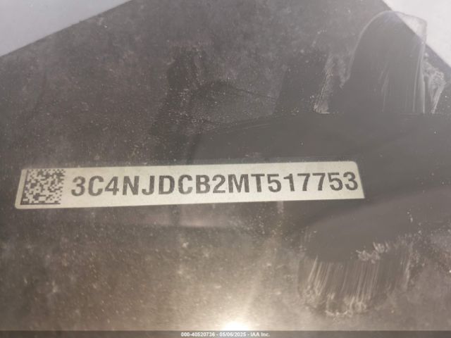 3C4NJDCB2MT517753 Jeep Compass Limited 4x4