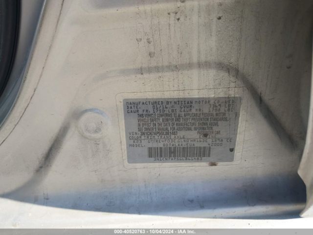 3N1CN7AP5GL861483 Nissan Versa 1.6 S