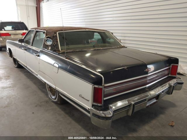1975 LINCOLN CONTINENTAL 5Y2A805914        Photo 2