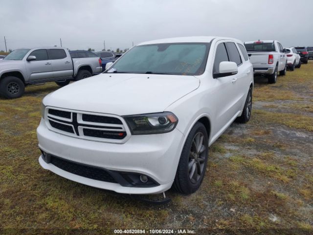 1C4RDHDG8HC703051 Dodge Durango Gt Rwd