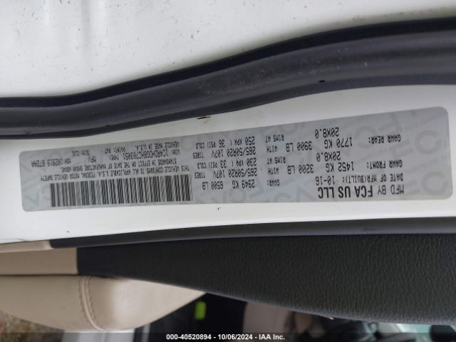 1C4RDHDG8HC703051 Dodge Durango Gt Rwd
