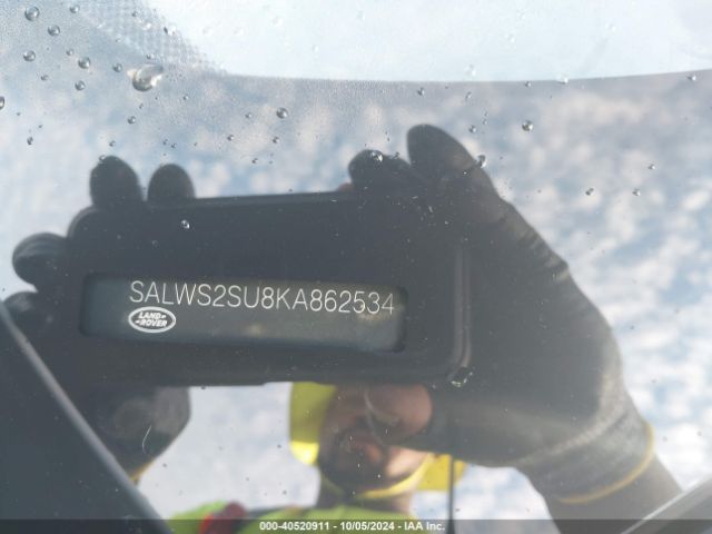 SALWS2SU8KA862534 Land Rover Range Rover Sport Hst Mhev