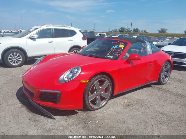 2018 PORSCHE 911 WP0BB2A93JS134762 Photo 1