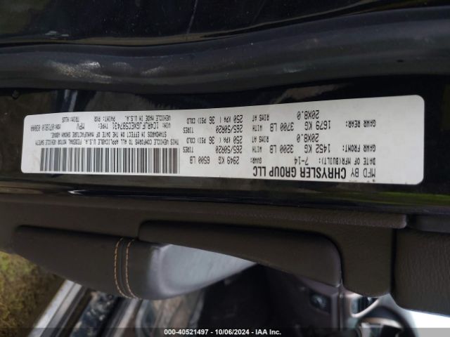 1C4RJFJGXEC587431 Jeep Grand Cherokee Summit