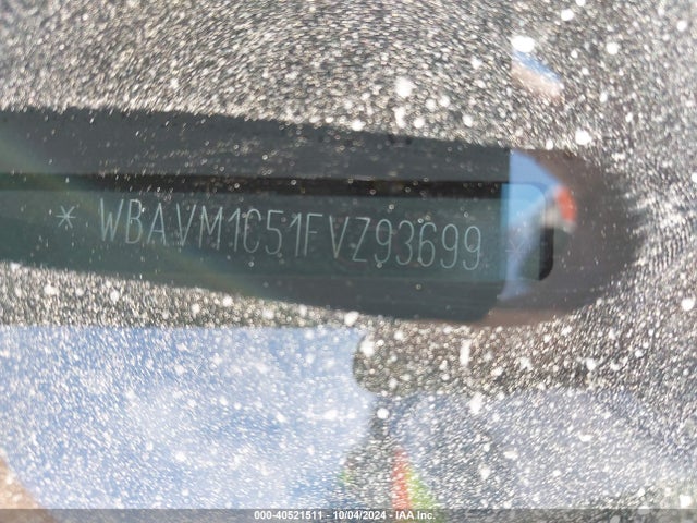 WBAVM1C51FVZ93699 BMW X1 Sdrive28i