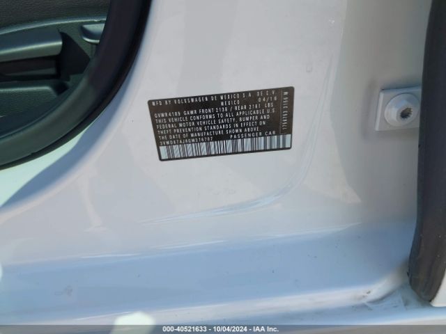 3VWD67AJ6GM376707 Volkswagen Jetta 1.4t Se
