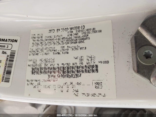 Lincoln Mkz Reserve 2017 3LN6L5E90HR603804 Image 9