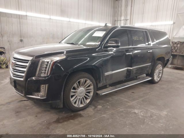 1GYS4UKJ9FR596119 Cadillac Escalade Esv Platinum