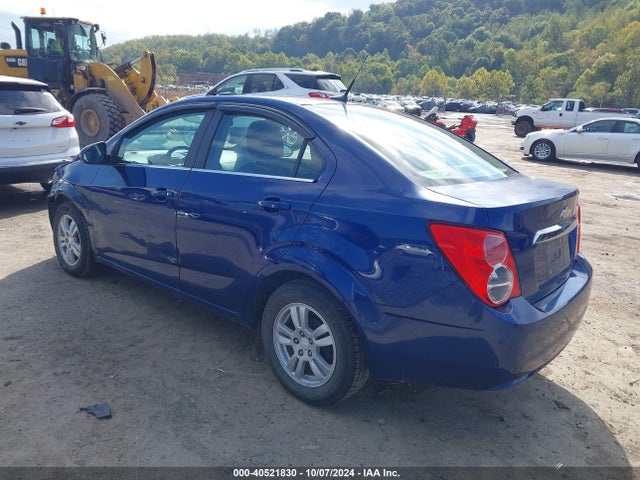 Chevrolet Sonic Lt Auto 2014 1G1JC5SH3E4121626 Image 3