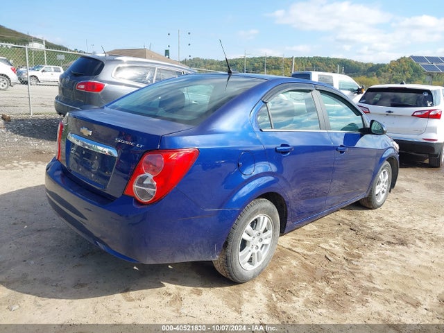 Chevrolet Sonic Lt Auto 2014 1G1JC5SH3E4121626 Image 4