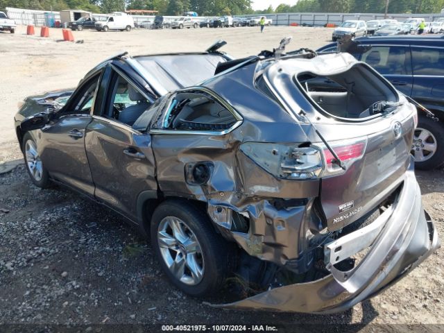 5TDYKRFH2GS170883 Toyota Highlander Limited V6