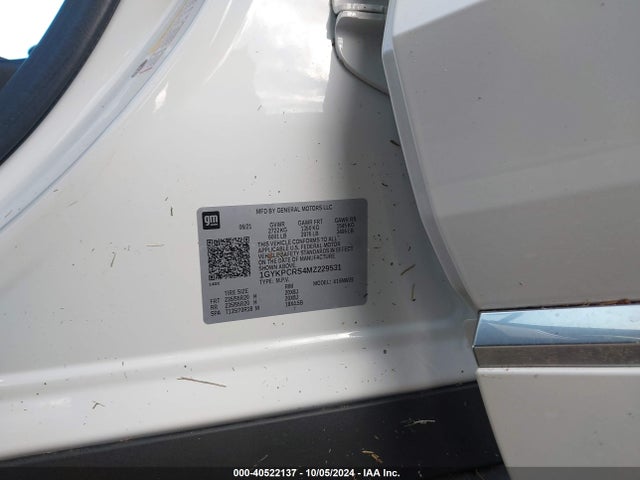 2021 CADILLAC XT6 1GYKPCRS4MZ229531 Photo 8