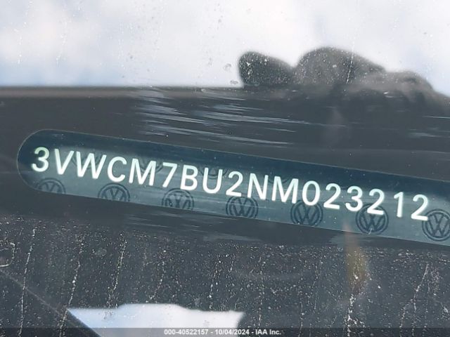 3VWCM7BU2NM023212 Volkswagen Jetta 1.5t S