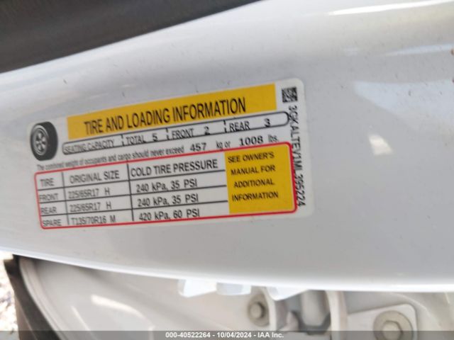 3GKALTEV1ML395224 GMC Terrain Awd Sle