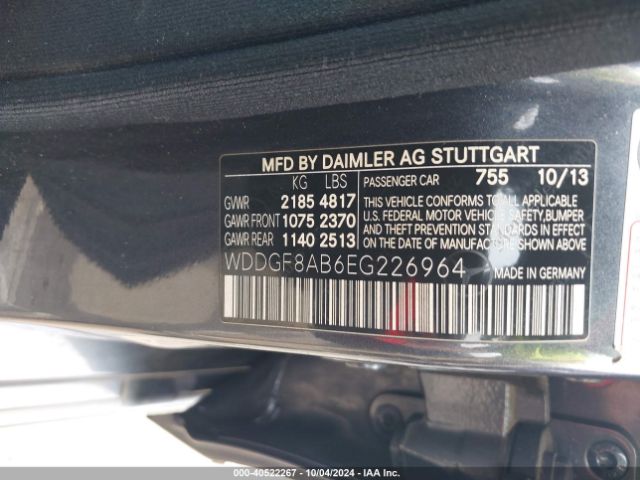 WDDGF8AB6EG226964 Mercedes-Benz C 300 Luxury 4matic/sport 4matic
