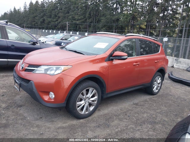 Toyota Rav4 Limited 2015 JTMDFREV0FD145565 Image 2
