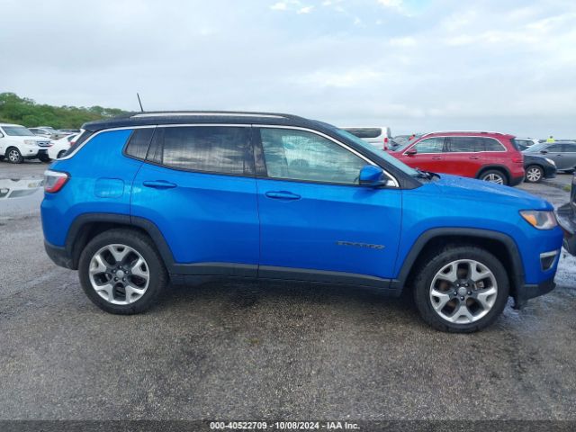 3C4NJCCB3JT425377 Jeep Compass Limited Fwd