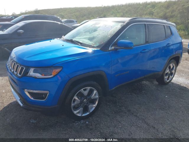 3C4NJCCB3JT425377 Jeep Compass Limited Fwd