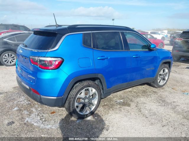 3C4NJCCB3JT425377 Jeep Compass Limited Fwd