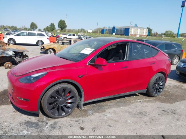 7SAYGDEF2PF972183 Tesla Model Y Awd/performance Dual Motor All-wheel Drive