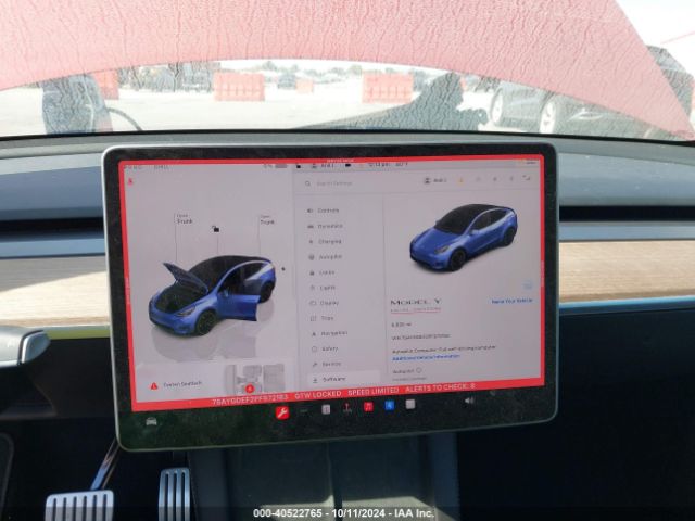 7SAYGDEF2PF972183 Tesla Model Y Awd/performance Dual Motor All-wheel Drive