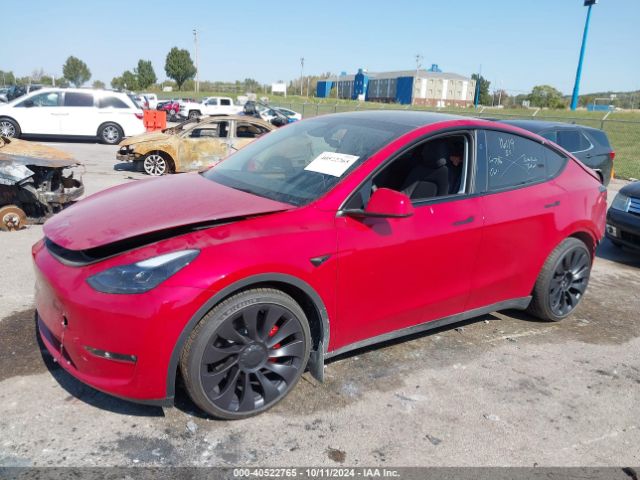 7SAYGDEF2PF972183 Tesla Model Y Awd/performance Dual Motor All-wheel Drive