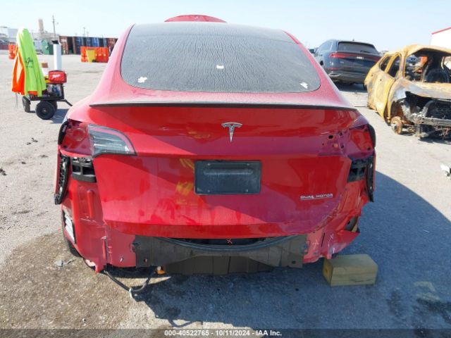 7SAYGDEF2PF972183 Tesla Model Y Awd/performance Dual Motor All-wheel Drive