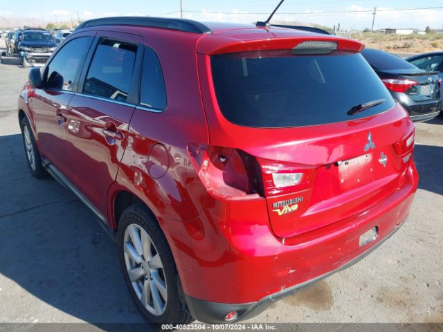 4A4AP4AUXFE001489 Mitsubishi Outlander Sport Se