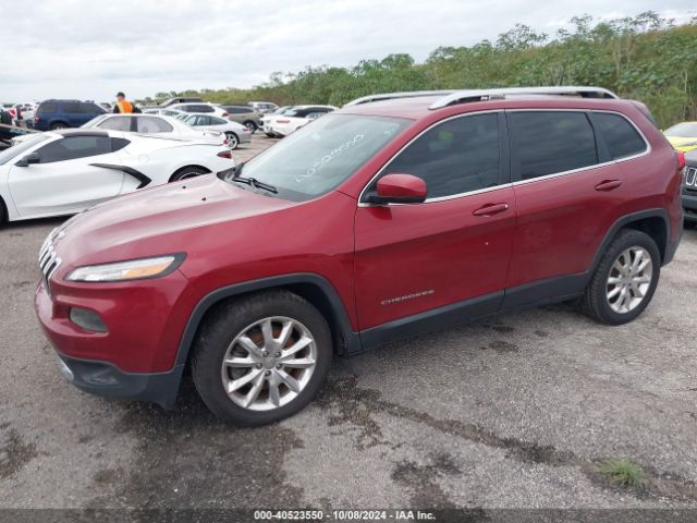 1C4PJLDB4HW527167 Jeep Cherokee Limited Fwd