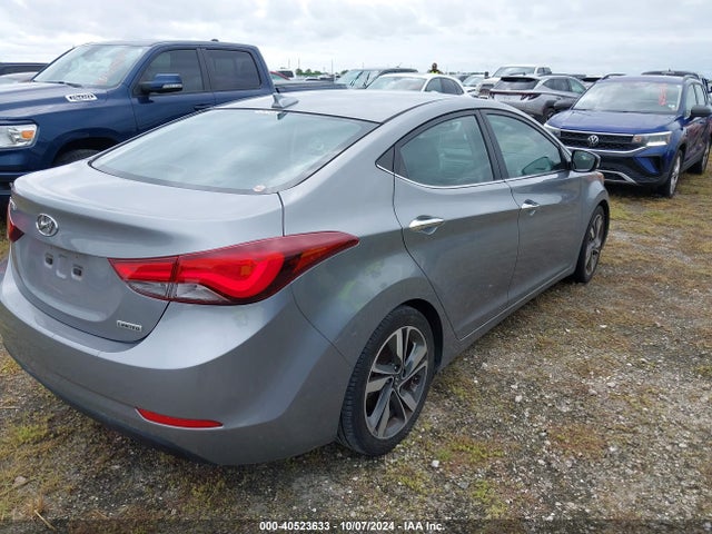 Hyundai Elantra Limited 2015 KMHDH4AEXFU280132 Image 4