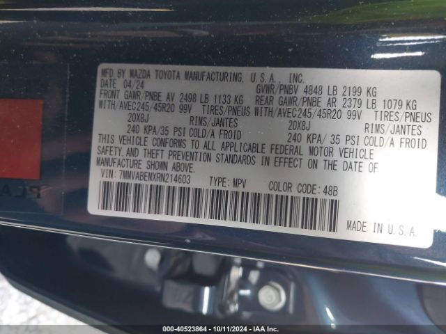 7MMVABEMXRN214603 Mazda Cx-50 2.5 S Premium Plus