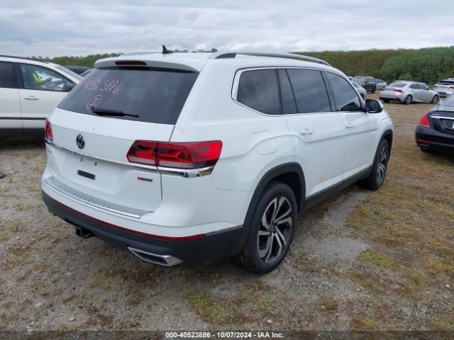 1V2TR2CA7MC519827 Volkswagen Atlas 3.6l V6 Sel Premium