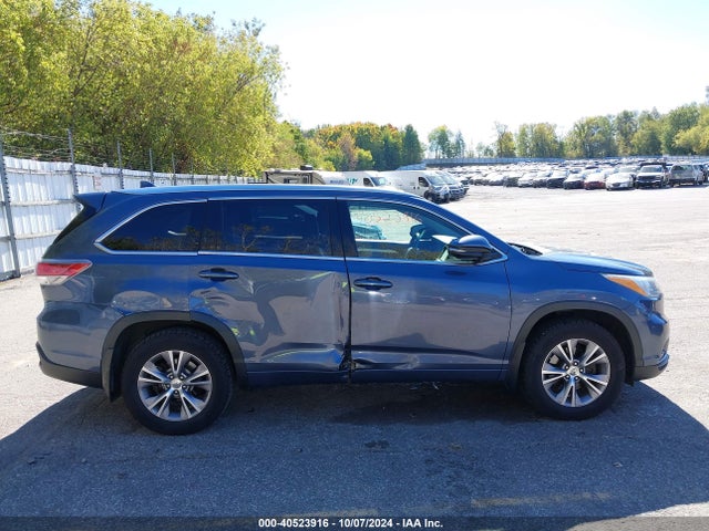 Toyota Highlander Xle V6 2015 5TDJKRFH4FS106649 Image 13