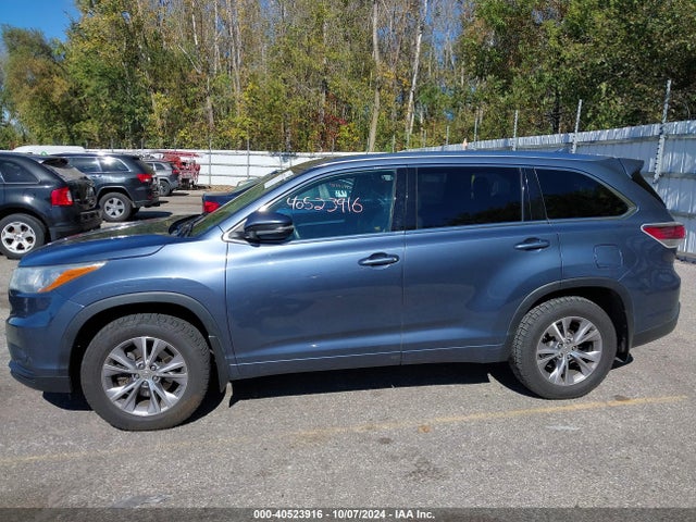 Toyota Highlander Xle V6 2015 5TDJKRFH4FS106649 Image 14