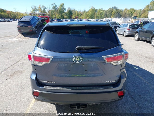 Toyota Highlander Xle V6 2015 5TDJKRFH4FS106649 Image 16