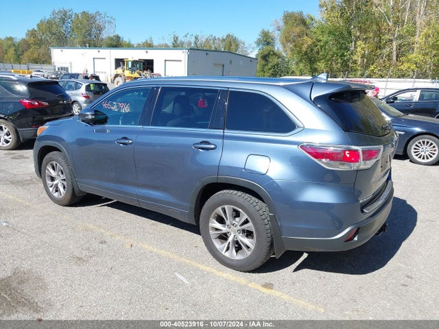Toyota Highlander Xle V6 2015 5TDJKRFH4FS106649 Image 3