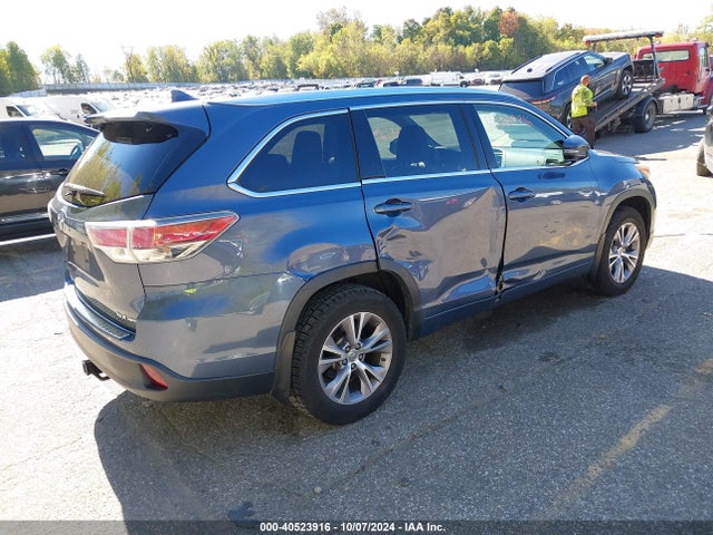 Toyota Highlander Xle V6 2015 5TDJKRFH4FS106649 Image 4