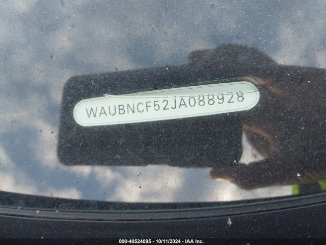 WAUBNCF52JA088928 Audi A5 2.0t Premium