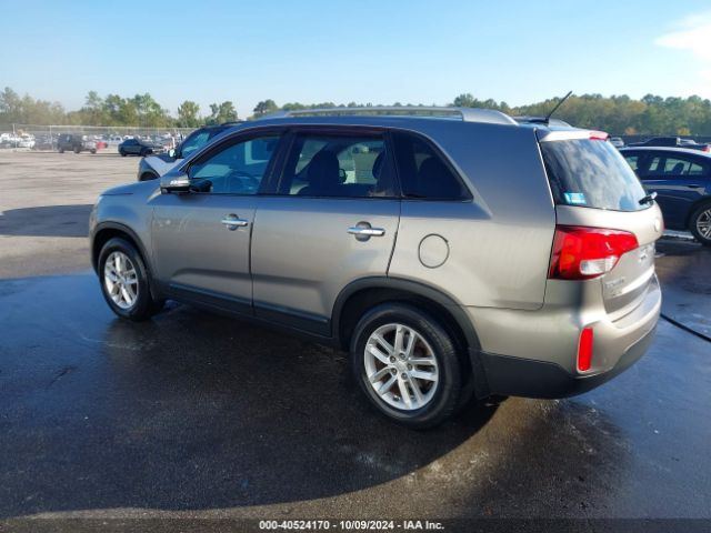 KIA SORENTO LX 2014 5XYKT4A65EG518567 Image 3