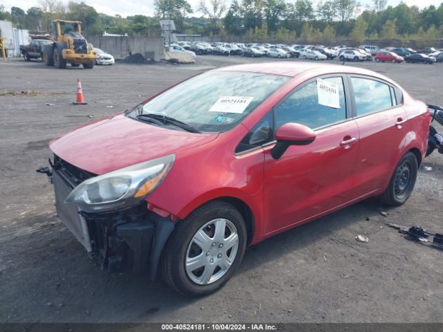 KNADM4A32F6429584 KIA RIO LX