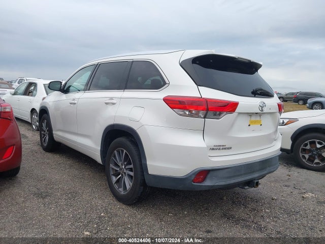 Toyota Highlander Xle 2018 5TDKZRFH4JS548565 Image 3