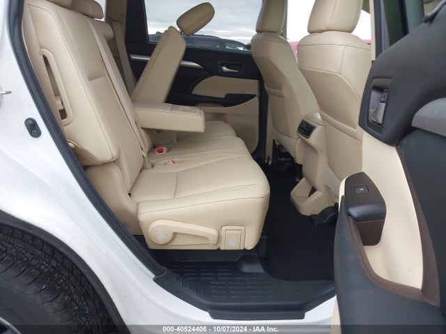 Toyota Highlander Xle 2018 5TDKZRFH4JS548565 Image 8