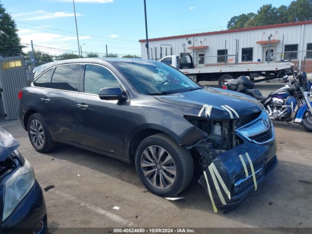 5FRYD4H45EB007104 Acura Mdx Technology Package