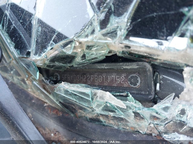 5FRYD3H22FB011752 Acura MDX