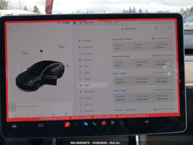 5YJ3E1EA0LF704419 Tesla Model 3 Standard Range Plus Rear-wheel Drive/standard Range Rear-wheel Drive