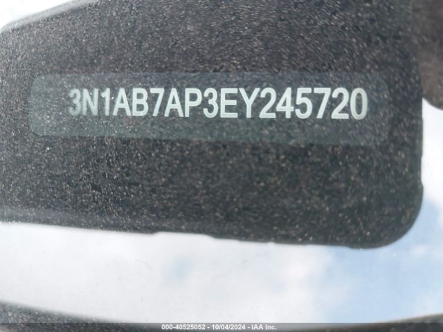 3N1AB7AP3EY245720 Nissan Sentra Fe+ S/fe+ Sv/s/sl/sr/sv