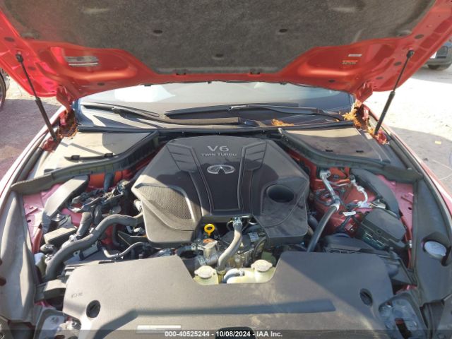 JN1FV7LK2NM660612 Infiniti Q60 Red Sport 400