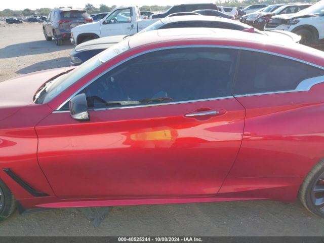 JN1FV7LK2NM660612 Infiniti Q60 Red Sport 400