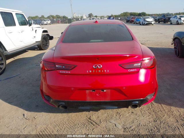 JN1FV7LK2NM660612 Infiniti Q60 Red Sport 400